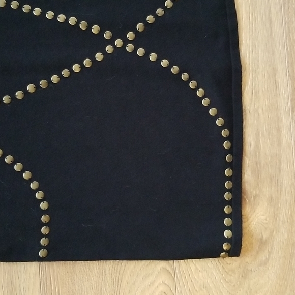 🥳 Black open shoulder. sweater dress. Large  INC - Picture 3 of 8